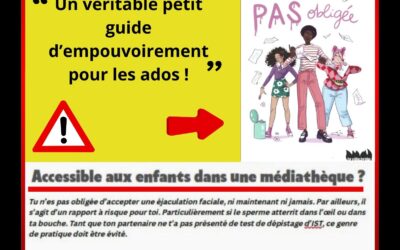 Signalement lecture jeunesse : focus sur le livre « tu n’es pas obligée »