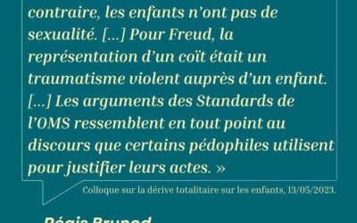 Un jour = Un post #19 « Parler de sexualité à un enfant, c’est le rendre inéducable » Sigmund Freud